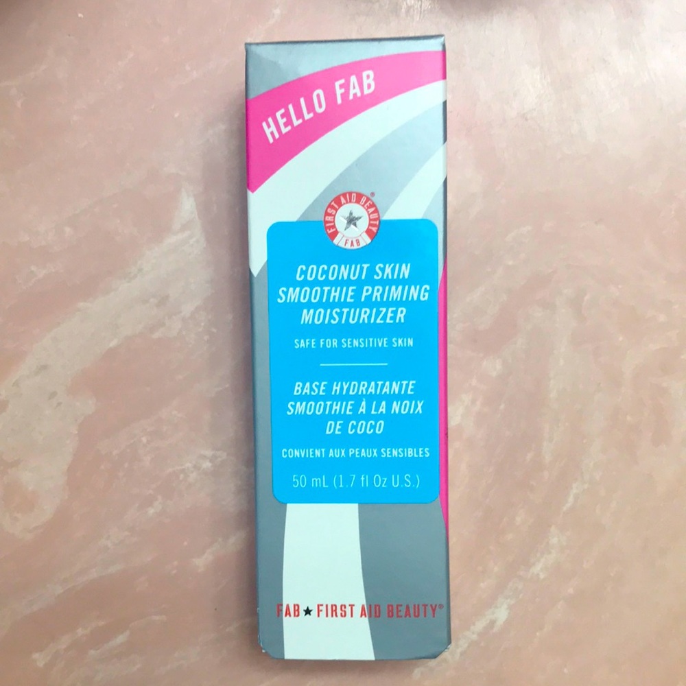 Hello fab | Coconut skin smoothie priming moisturizer | safe for sensitive skin